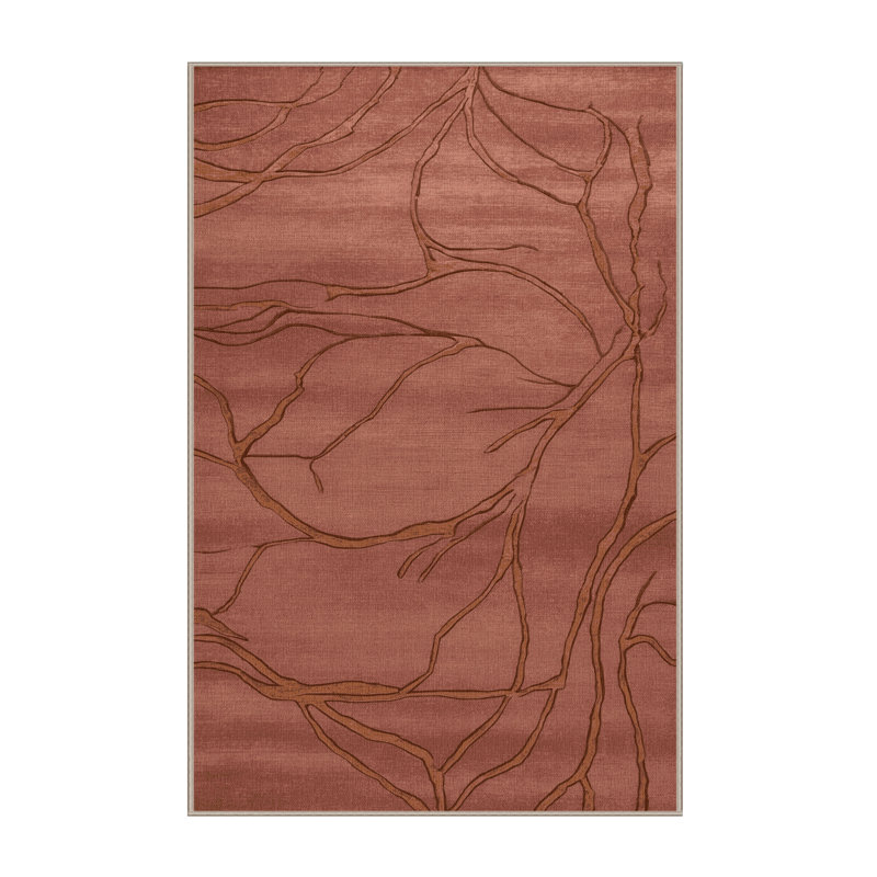 Tapis abstrait lavable à la machine, Tapis de couloir 2 pi x 5 pi