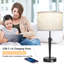 Lampe de table USB en métal Kenzlea