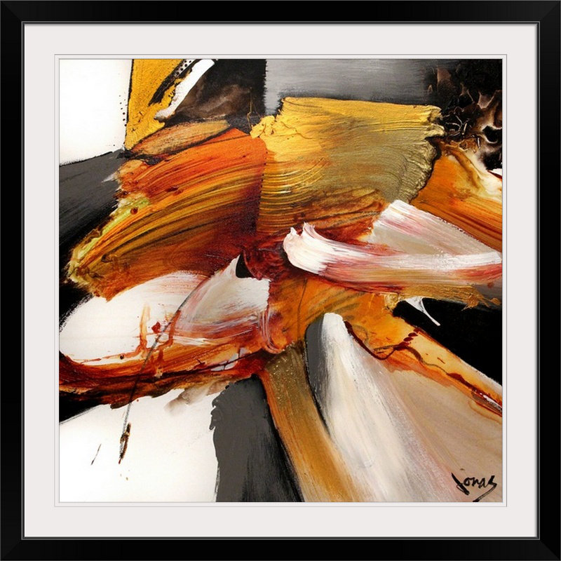 « holding vérité », reproduction d’art, H 24 po x l 24 po x P 1 po, Cadre noir