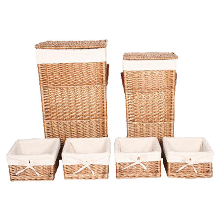 6 Piece Square Laundry Set