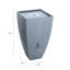 Charles Bentley 100L Polyethylene Plastic Planter Rain Barrel and Hose