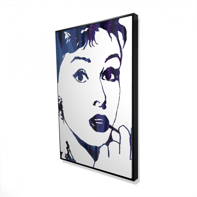 «Audrey Hepburn: Cigarillo» sur toile