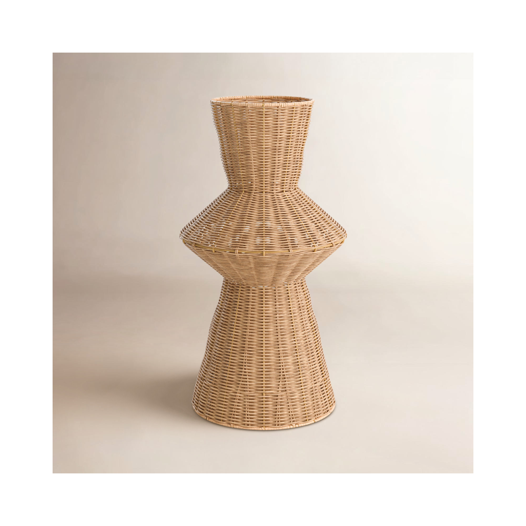 Loma Rattan Table Vase