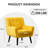 Bolanle 30" W Tufted Wide Back Accent Armchair-645810849