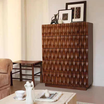 Retro Five-Drawer Sideboard