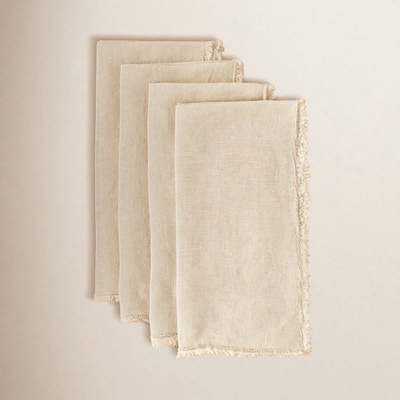 Zadia Linen Napkin, Natural
