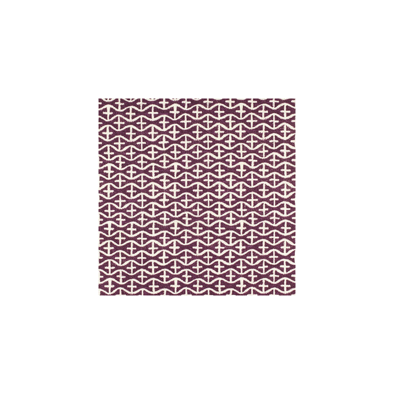 Whimsy Garden Linen Fabric, Purple