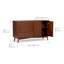 140cm Solid Wood Sideboard-124354075
