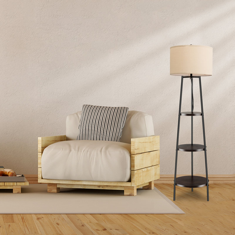 Roghan 60'' Tripod Floor Lamp