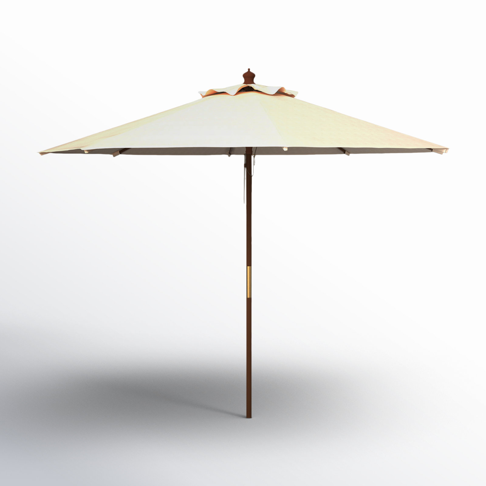 Ellarose 130'' Outdoor Umbrella, Beige
