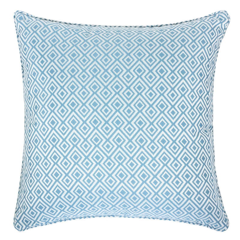 Kaence Square Pillow Cover & Insert, Turquoise