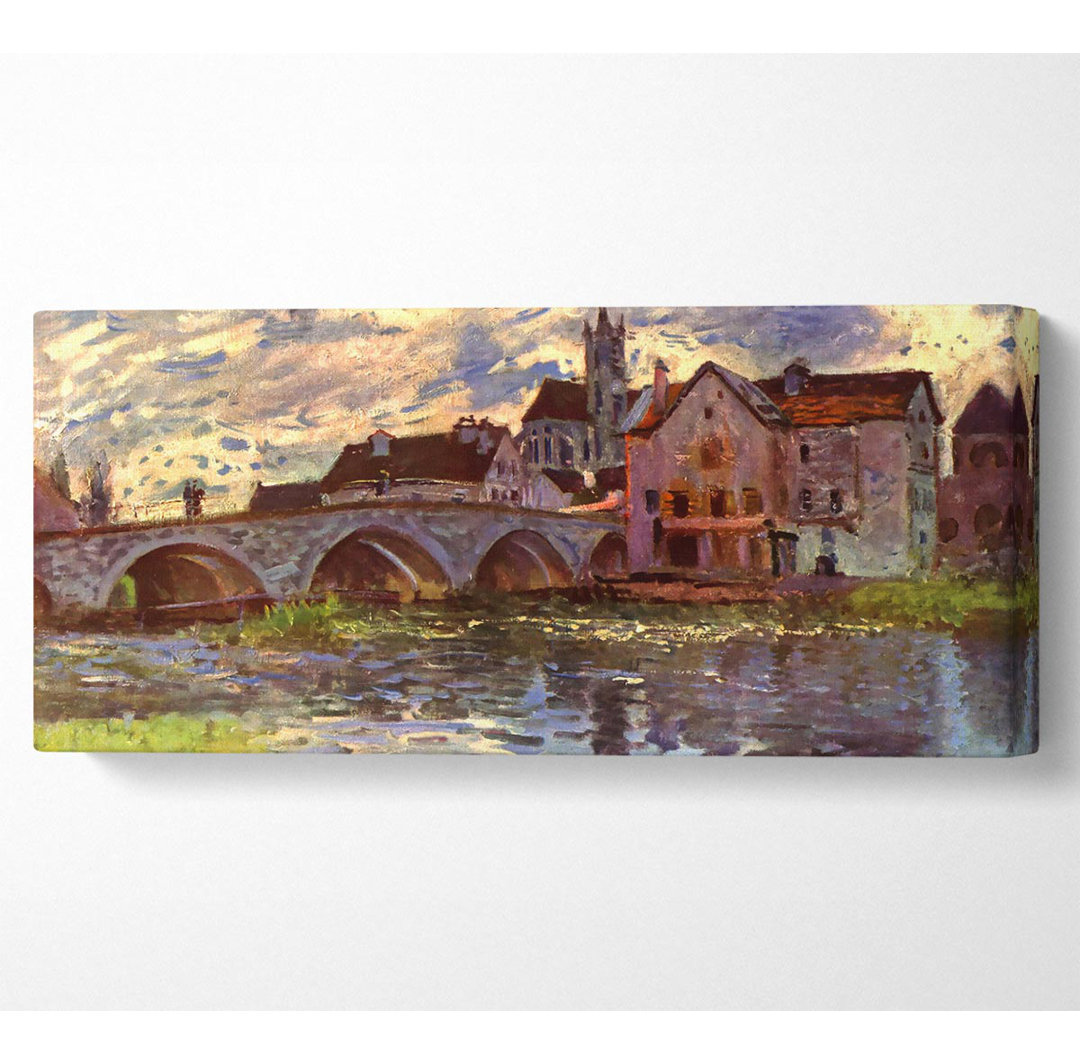 Sisley Brücke von Moret - Druck