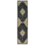 Laurel Gazia Machine Woven Polyester No Pattern Area Rug in Black-373746047