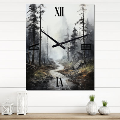 Jerleen - Landscape & Nature Wall Clock Oversized