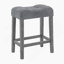 Ensemble de table et de chaises 4 pièces, table de salle à manger étroite avec prise de courant, 3 tabourets rembourrés-1352088033-1352087965