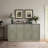 Modern 4-Door Wooden Cabinet With Adjustable Shelves – Stylish Storage Solution For Home Or Office-1289496692