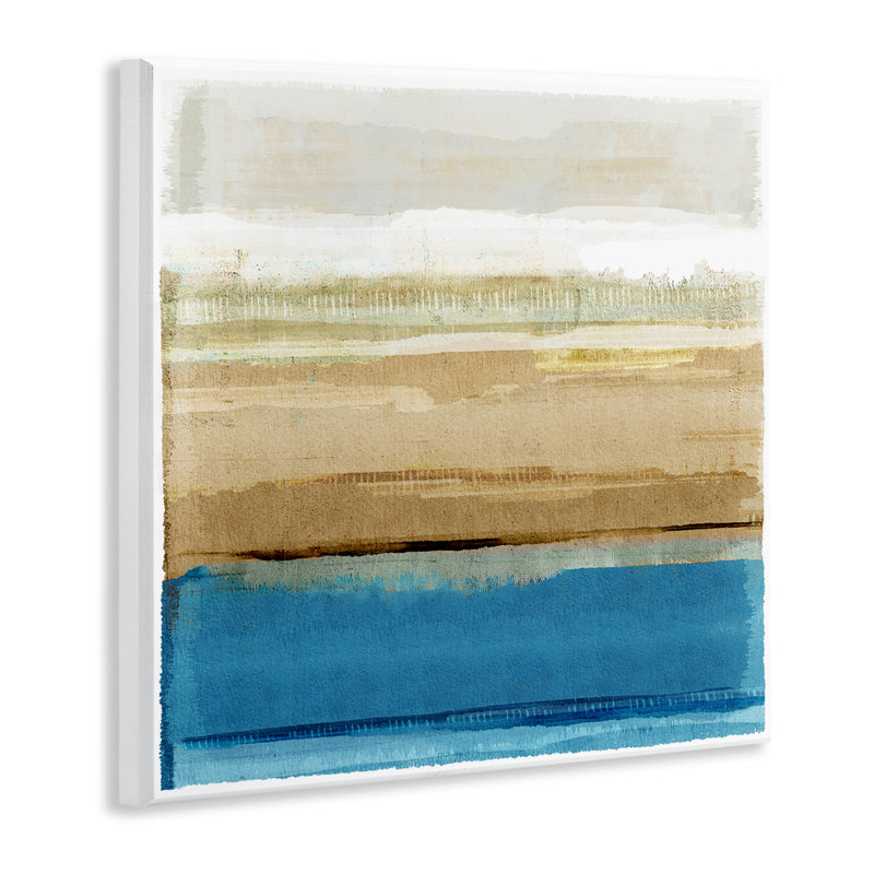 Art mural nautique sur bois bleu par Flora Kouta
