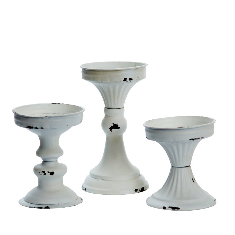 8'' H Metal Tabletop Candlestick