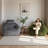 Giant Bean Bag Sofa Chair with a Pillow-327096106