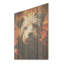Puli Poetry Parade I - chien, art mural sur bois de pin naturel-597297871