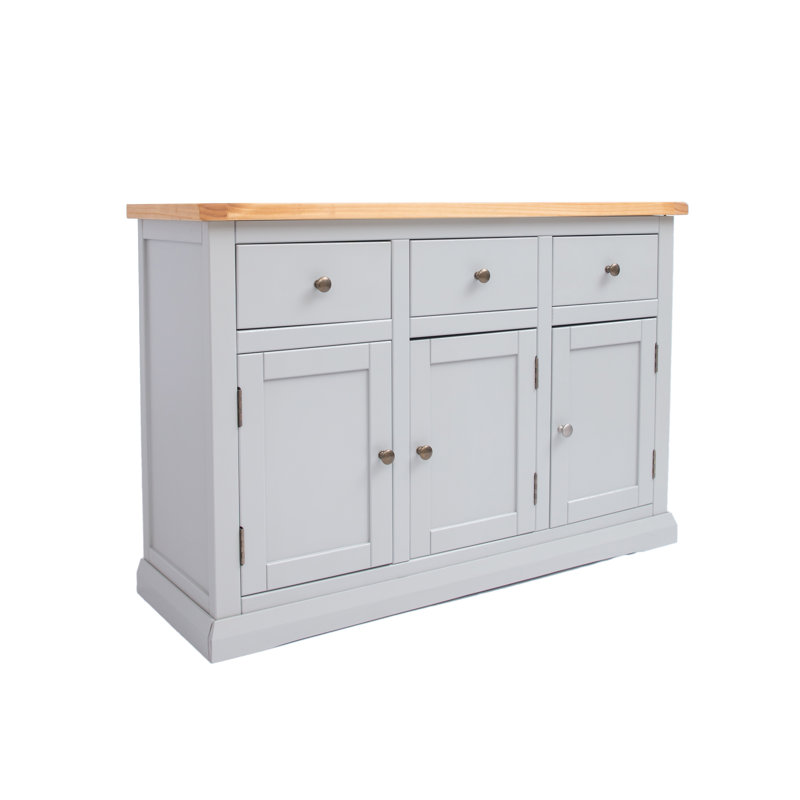 Dayana 3+3 Sideboard, Grey/Bronze