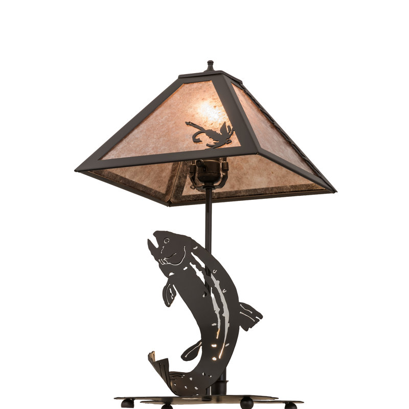 Rustic Lodge Table Lamp