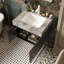 Meuble-lavabo mural simple 24 po avec surface solide 24 po-1909525702