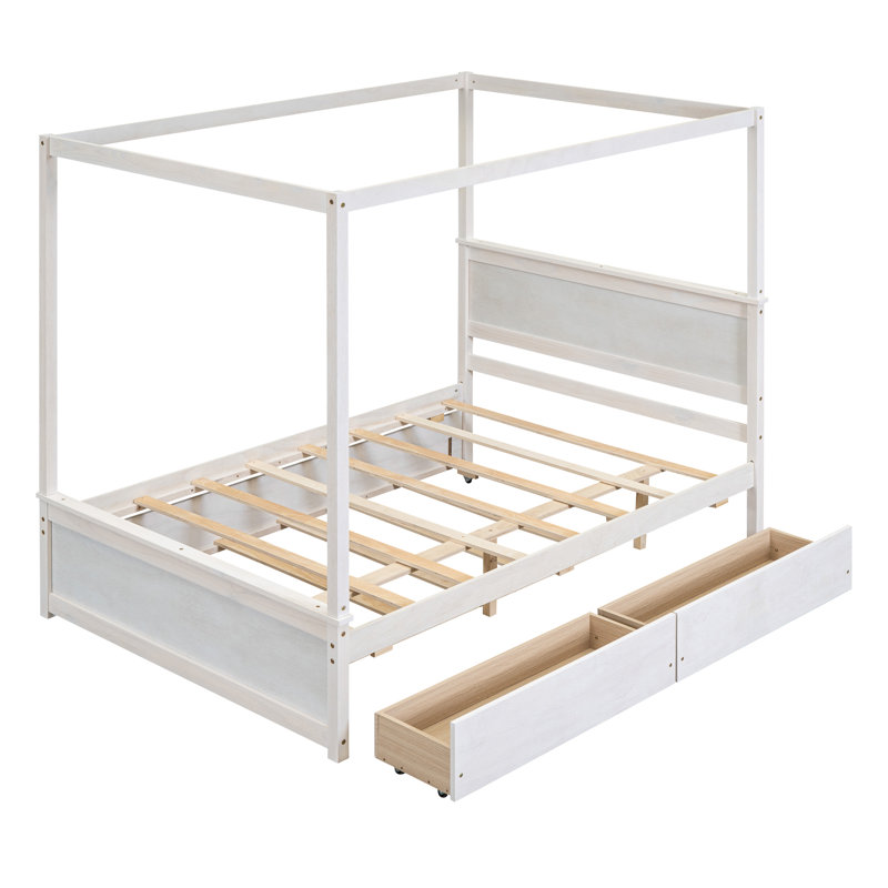 Canopy Bed With Trundle Bed