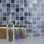 Squire Quad Stream 12-1/2" x 12-1/2" Porcelain Mosaic Tile