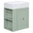 Wall Bathroom Vanity with Sink and side shlef-1893298117