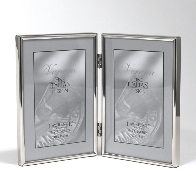 Bulpitt Silver Metal Matte Picture Frame, 4" x 6"