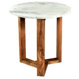 Jinxx Marble End Table