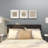 Silver Glass Metal Embossed Floral Home Wall Decor with Layered Mirror Frames