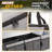 90L Large Capacity Trunk Organizer for Car, Foldable Multi-Compartment Storage with Detachable Lid & Waterproof Oxford Fabric
