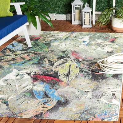 Barbados 500 Performance Floral Indoor/Outdoor Area Rug