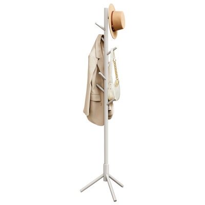 Blaser Solid Wood Freestanding 8 - Hook Coat Rack