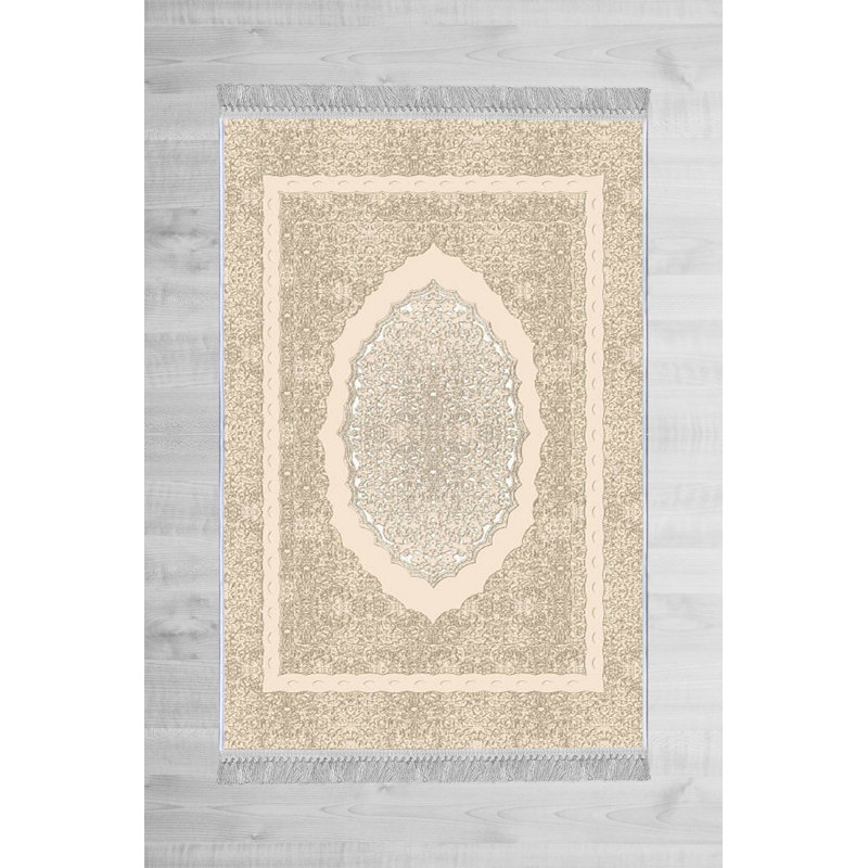 Luxurious Hall Carpet, 100% Velvet Fabric, 39.4 x 59.1 inches | Non-Slip Cotton Sole, 0.4 in Pile Height | Antibacterial, Machine Washable | 3D Digital Printing, Elegant Design for Home Décor & Comfort