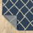 Aganlane Nautical Rope Lattice Navy/ Ivory Indoor/Outdoor Area Rug-1597992684
