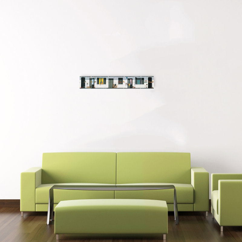 Balconata by Rizzotti - No Frame Panoramic Print on Wood