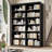 72" H x 47.2" W Wood Double 6-Tier Bookcase-128999103