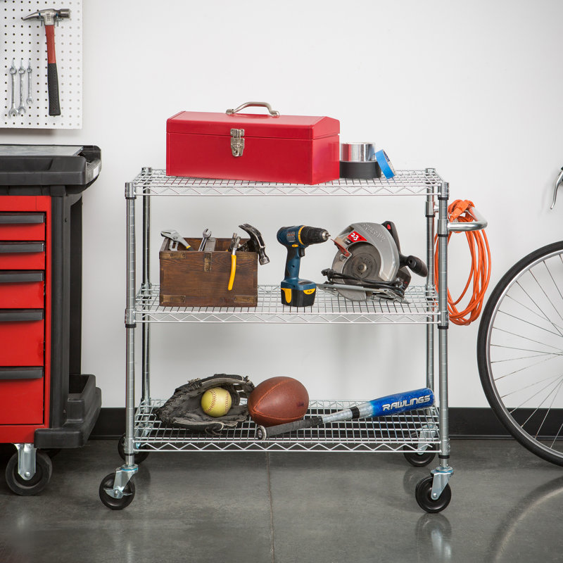 35.75'' H x 40'' W Utility Cart with Wheels