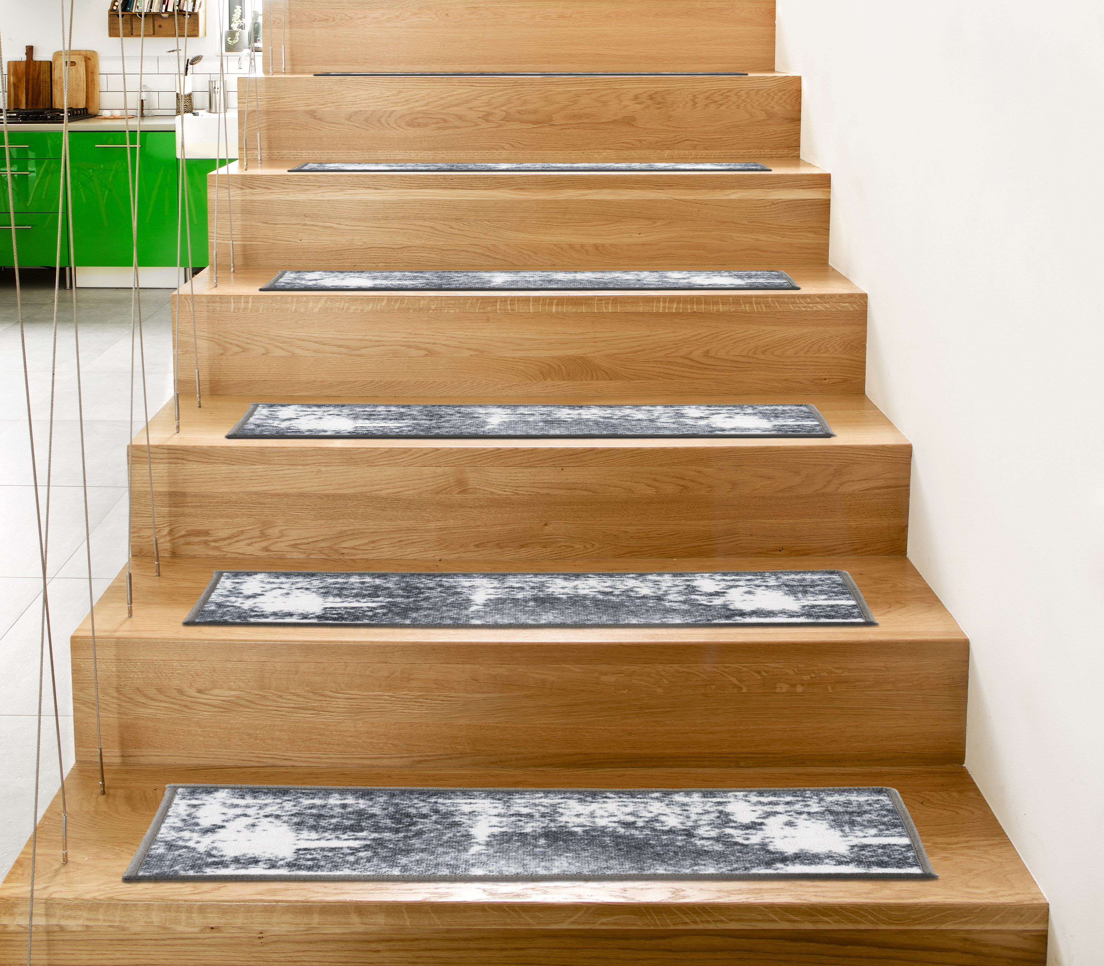 Dean Non-Slip Pet Friendly Carpet Stair Step Cover Treads