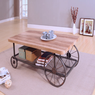 Table basse en chêne
