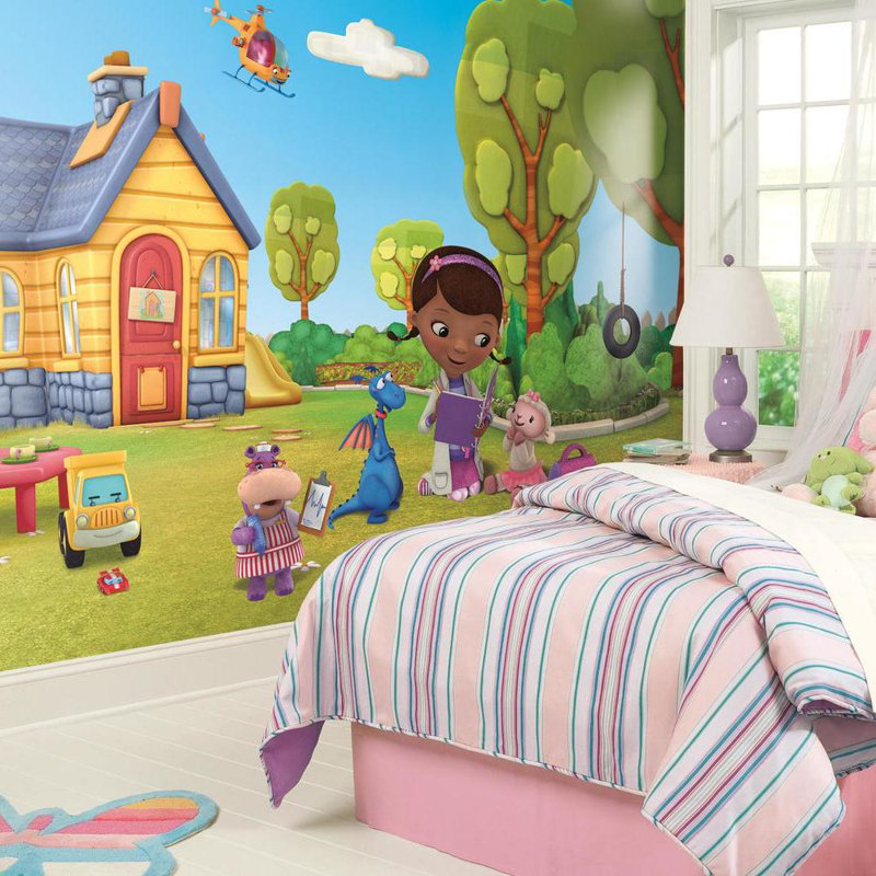 Murale 10,5 pi x 72 po doc mcstuffins Walt Disney Kids II