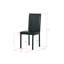 Ensemble de salle à manger rectangulaire, ensemble de table de salle à manger de cuisine, ensemble de salle à manger 5 pièces, table et chaises