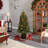 5' H Lighted Artificial Spruce Christmas Tree