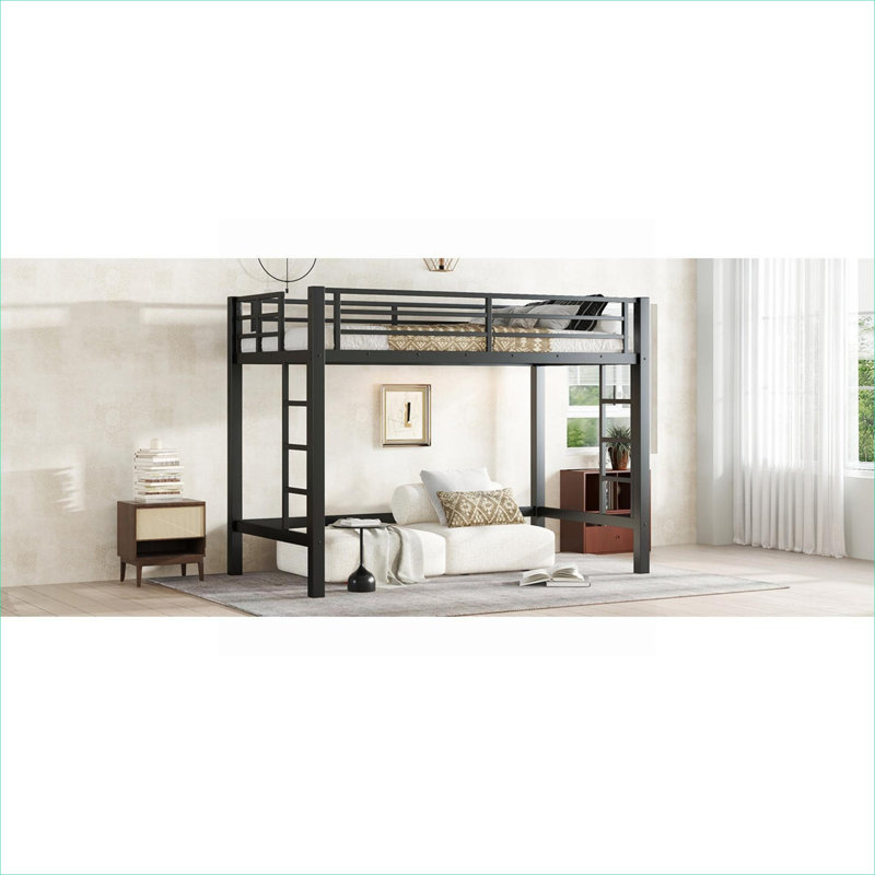Structure de lit mezzanine en métal Minimalist