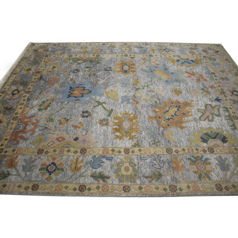 Tapis oriental Oushak Chobi Mute