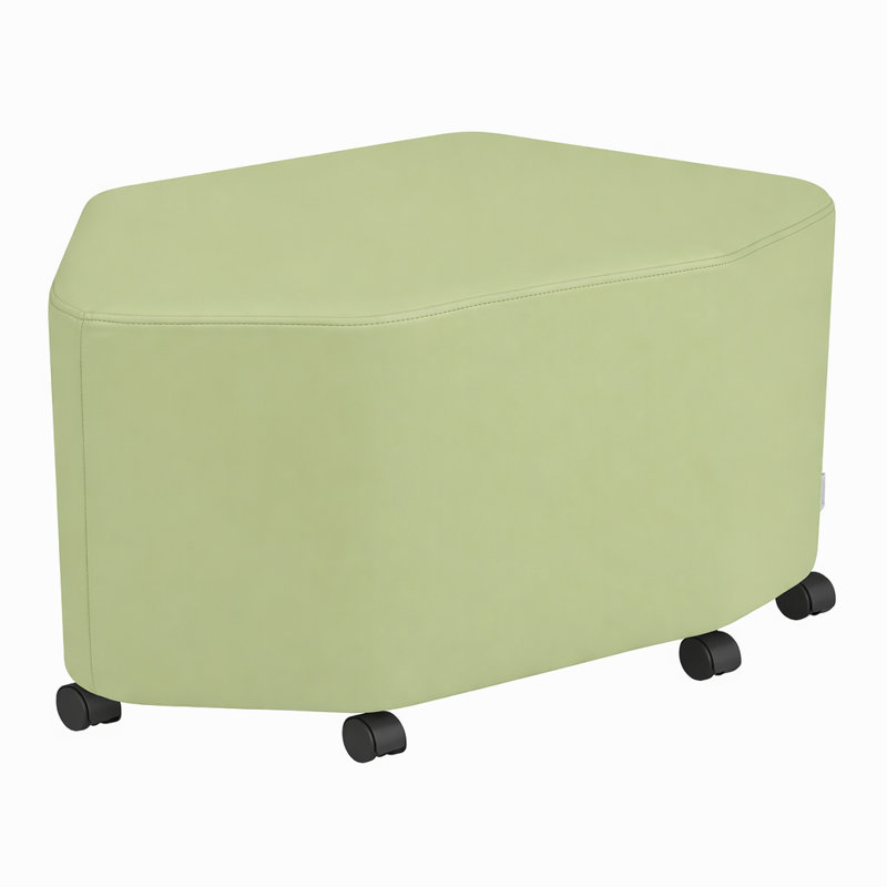 Siège pétale souple, H 20 po x l 21 po x P 33 po, Vert fougère