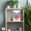 Love Love Wins Rainbow Heart Colorful Vibrant Abstract Landscape Nature, reproduction d'art murale